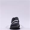 Rieker 3 Strap Buckle Sandal - Black